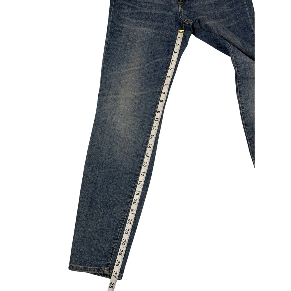 Gap Super Skinny Womens Jeans Medium Indigo Stretch Denim 6/28 - Picture 12 of 12